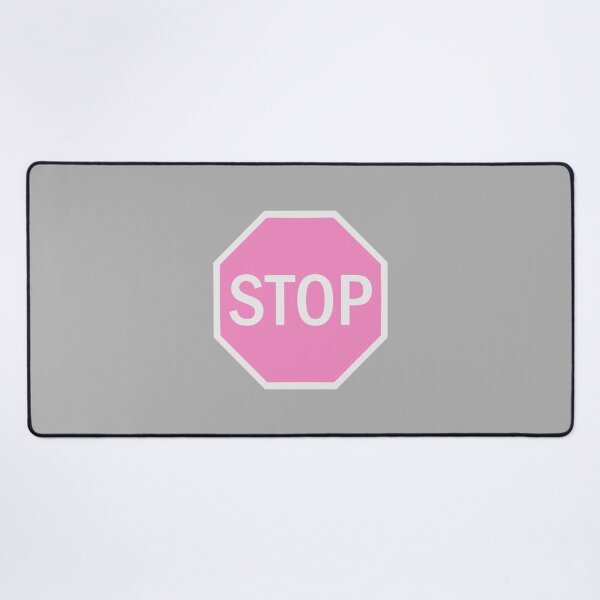 Item preview, Pink Stop Sign Street Sign designed and sold by Creations-By-Em.