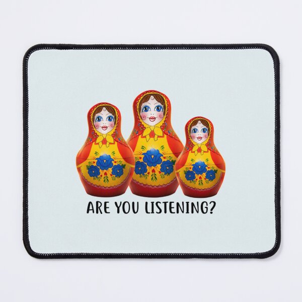 Item preview, Hanson Russian Doll - Are You Listening designed and sold by YoloApparelShop.