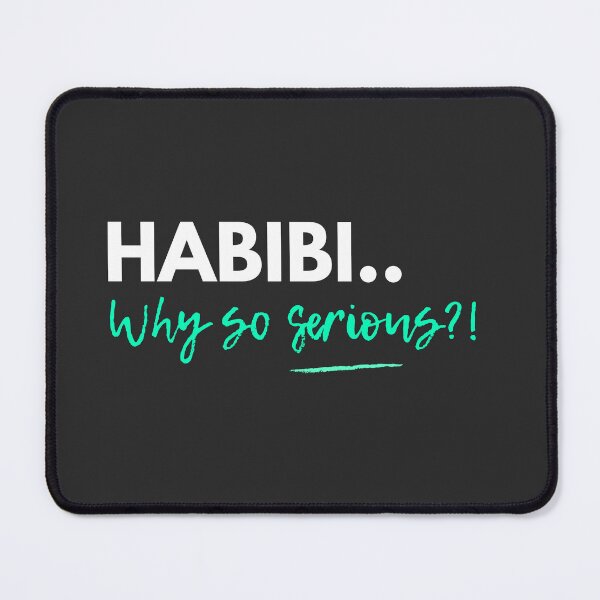 Item preview, Habibi.. Why so serious?! White / Green designed and sold by Africanism.