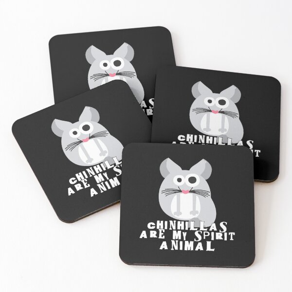 Item preview, Chinchillas are my spirit animal | Crazy chinchilla  designed and sold by crazycollective.
