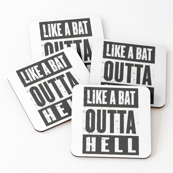 Item preview, LIKE A BAT OUTTA HELL!   designed and sold by ZQuantavius.