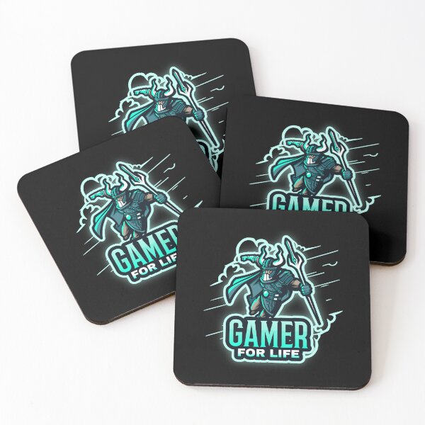 Item preview, Gamer for Life with Nordic Warrior designed and sold by PRIVARSHU.
