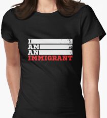 Popular: I am an Immigrant Women's Fitted T-Shirt