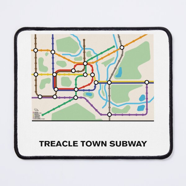 Item preview, TREACLE TOWN SUBWAY | MACCLESFIELD designed and sold by axelle1410.