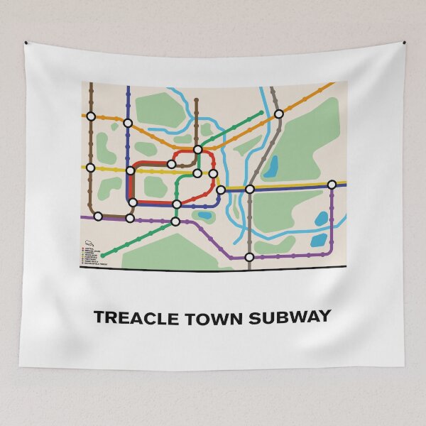 Item preview, TREACLE TOWN SUBWAY | MACCLESFIELD designed and sold by axelle1410.