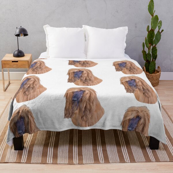 Item preview, Afghan hound dog cartoon design designed and sold by BayRosePets.