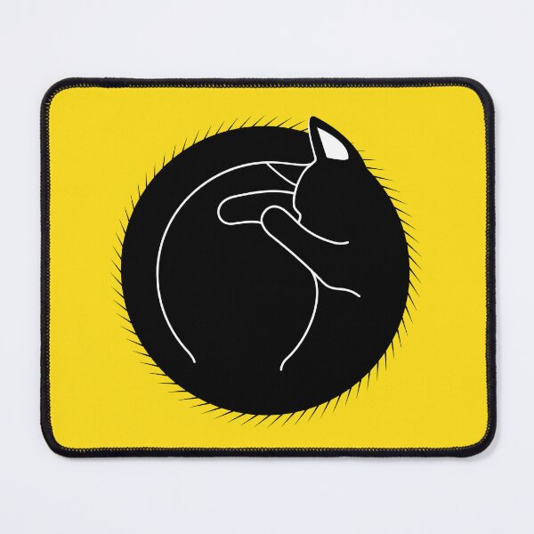 Item preview, Black Curled Up Cat - Cat Empire designed and sold by cKlears.
