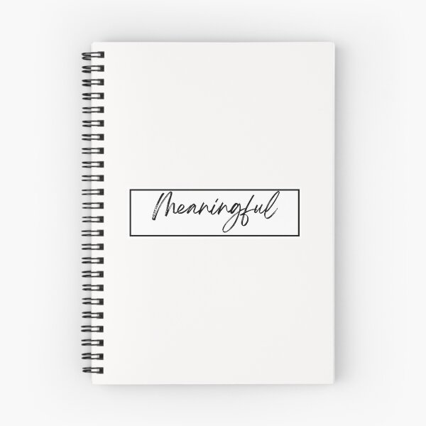 Item preview, Meaningful designed and sold by WORDtoARTwork.