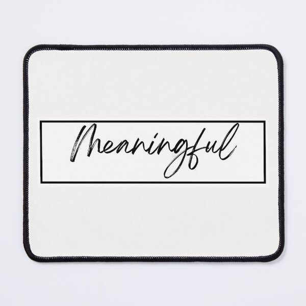 Item preview, Meaningful designed and sold by WORDtoARTwork.