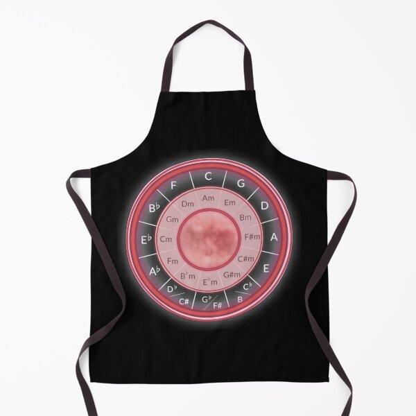 Item preview, Circle of Fifths | Music Keys | Key Signatures | Red | derickquince Design designed and sold by DerickQuince.