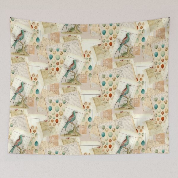 Item preview,  Science Academia Aesthetic - Blue Bird Collage designed and sold by RosalieReeves.