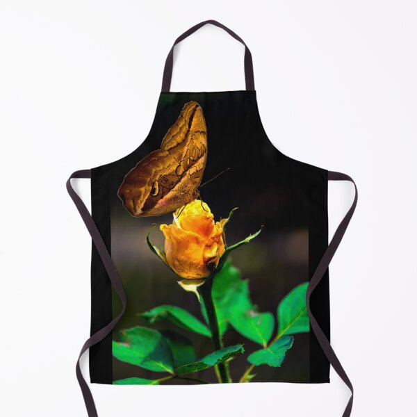 Item preview, Owl Butterfly On A Colorful Rosebud designed and sold by alabca.