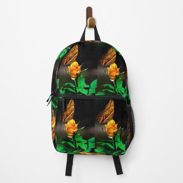 Item preview, Owl Butterfly On A Colorful Rosebud designed and sold by alabca.