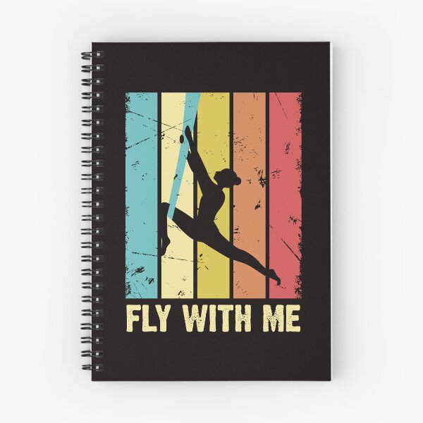 Item preview, Retro Fly With Me Aerial Silk Aerialist Acrobat Acrobatics designed and sold by TomGiantDesigns.