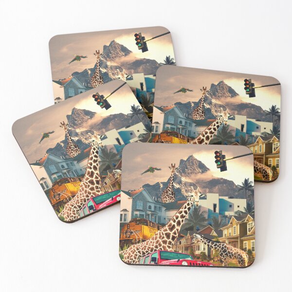 Item preview, Giraffe city designed and sold by Saige Forest.