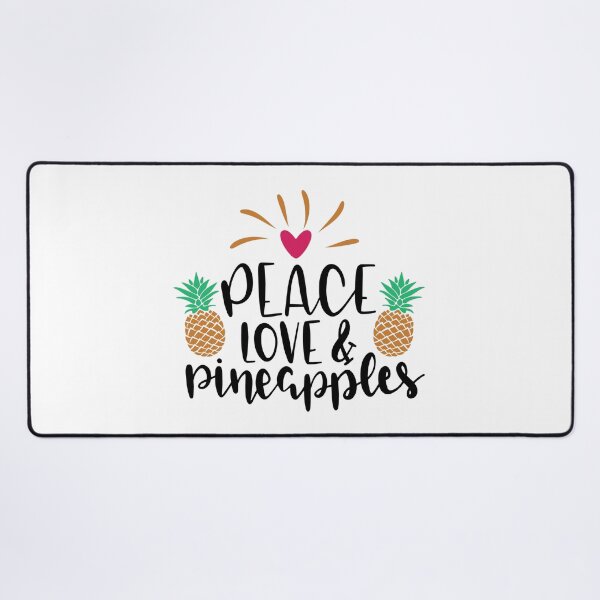 Item preview, Peace, Love and Pineapples designed and sold by Tia-Ako.