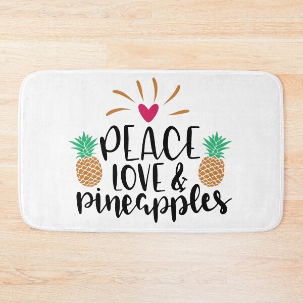 Item preview, Peace, Love and Pineapples designed and sold by Tia-Ako.