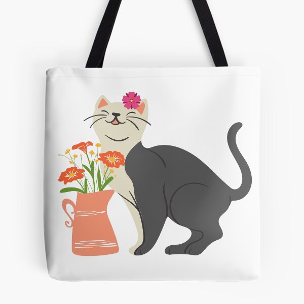Item preview, Adorable kitten with flowers. designed and sold by EMIPRINCESS.