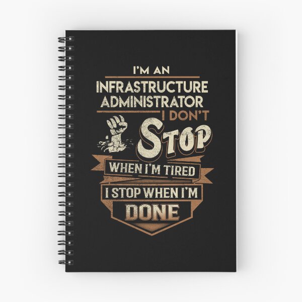 Item preview, Infrastructure Administrator T Shirt - I Stop When Done Job Gift Item Tee designed and sold by paneczkopat.