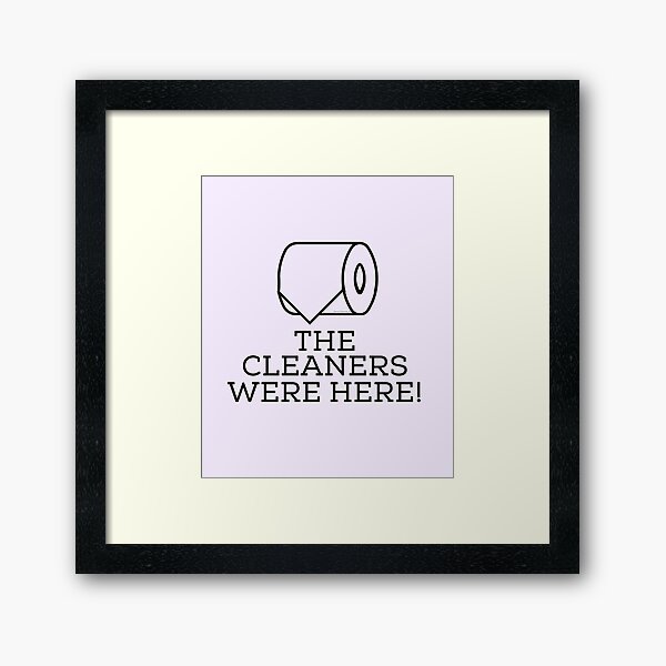 Item preview, Cleaners Were Here Housekeeping Maid Service Cleaning Crew designed and sold by SavvyCleaner.