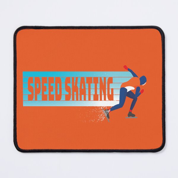 Item preview, Netherlands Speed Skating Skater Dutch Flag designed and sold by ZiesMerch.