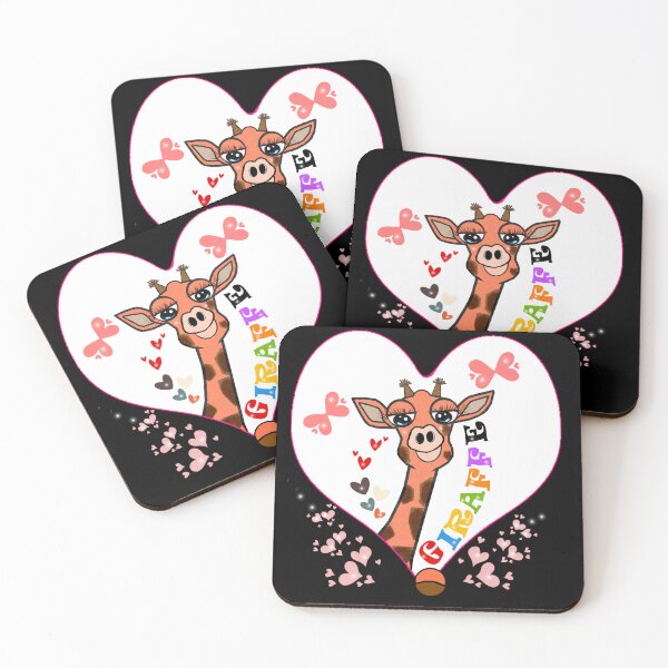 Item preview, Charming Giraffe  designed and sold by Shirley cute art .