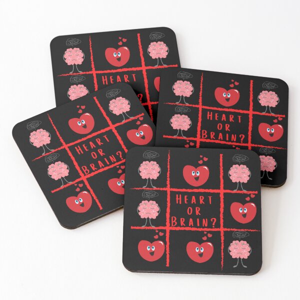 Item preview, Heart Or Brain? Valentines day designed and sold by D/Art ⭐⭐⭐⭐⭐.