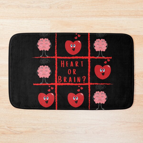 Item preview, Heart Or Brain? Valentines day designed and sold by D/Art ⭐⭐⭐⭐⭐.