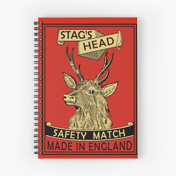 Item preview, The Vintage Stags Head Matches designed and sold by rogue-design.