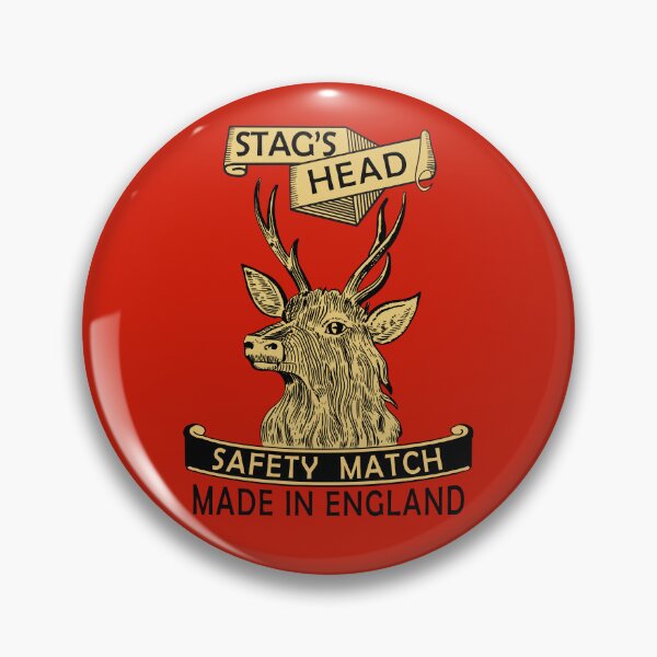 Item preview, The Vintage Stags Head Matches designed and sold by rogue-design.