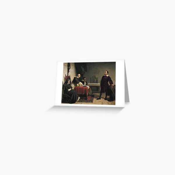 Item preview, Galileo facing the Roman Inquisition By Cristiano Banti (1857) designed and sold by Bradley Gearhart.