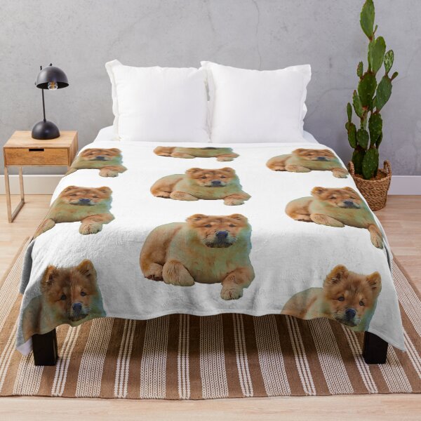 Item preview, Akita chow dog cartoon design designed and sold by BayRosePets.