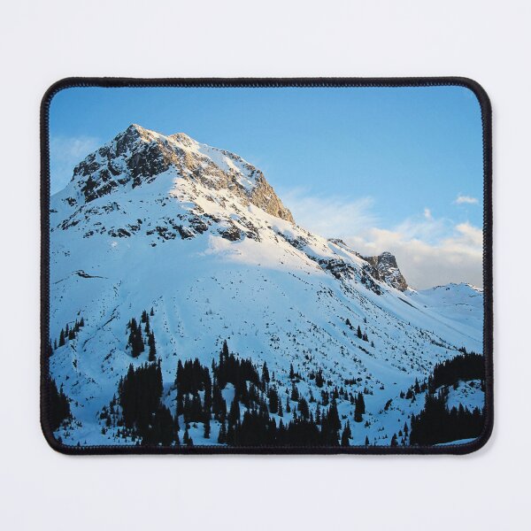 Item preview, Blue Winter Mountain in Lech, Austria designed and sold by Angela Cini.