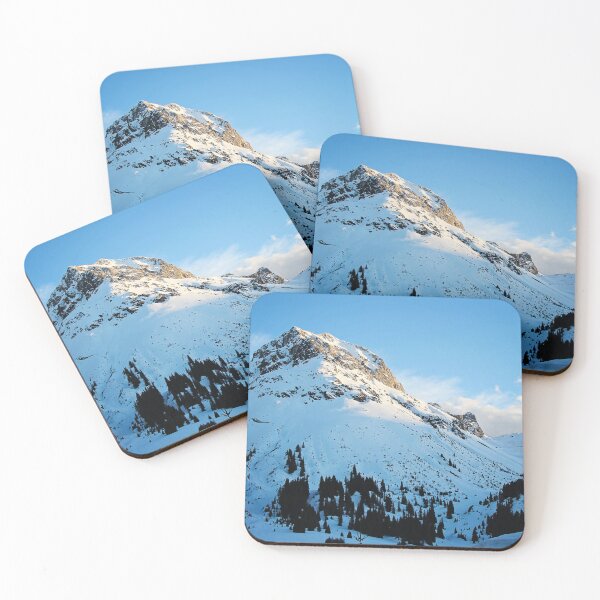 Item preview, Blue Winter Mountain in Lech, Austria designed and sold by Angela Cini.