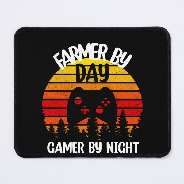 Item preview, Farmer by day gamer by night designed and sold by Mr Wolf.