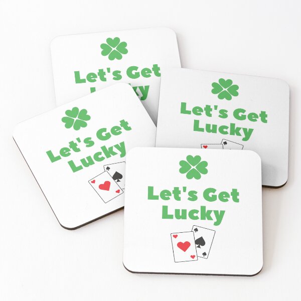 Item preview, Lets Get Lucky Cards designed and sold by ChessPoker.