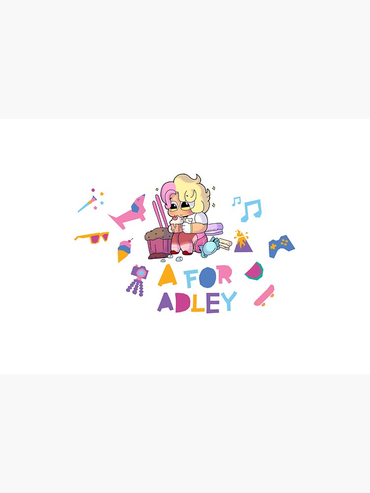 "a for adley" Water Bottle for Sale by marwaAh Redbubble
