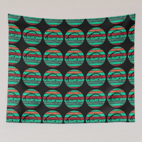 Item preview, Fishing retro desing designed and sold by omaeth303.