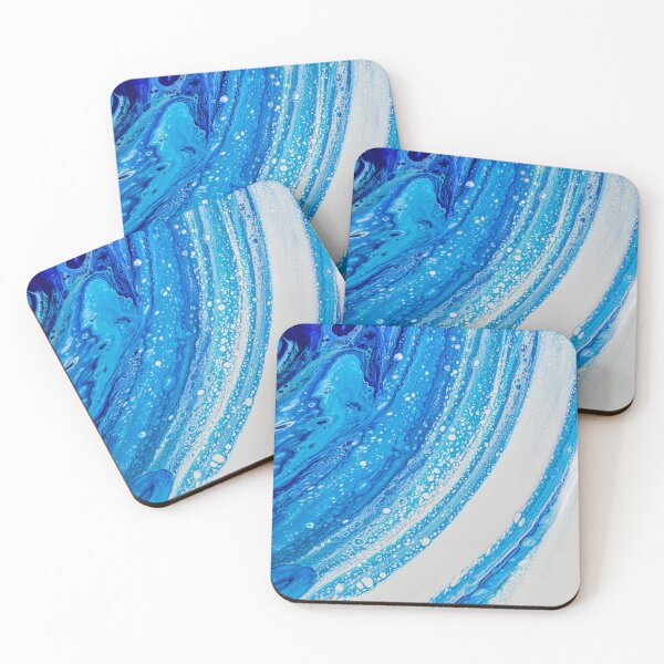 Item preview, Blue, Light Blue & White Drawing Art designed and sold by HollywoodGlam.