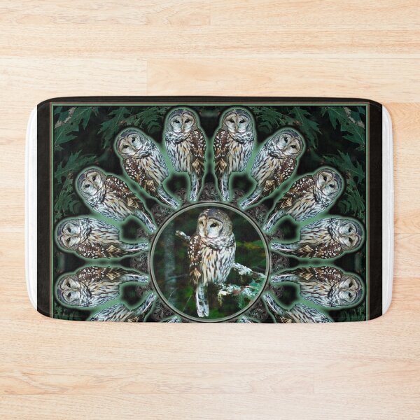Item preview, Northern Spotted Owl Mandala designed and sold by Shannon McCarthy.