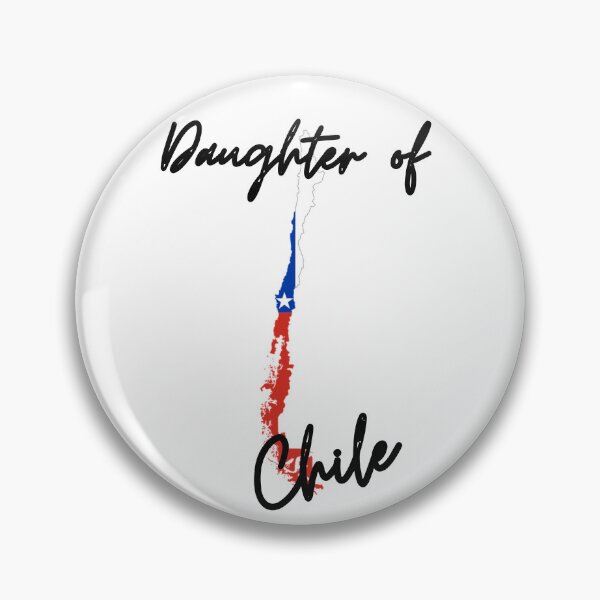 Item preview, Daughter of Chile Map Flag designed and sold by NovawayDirect.