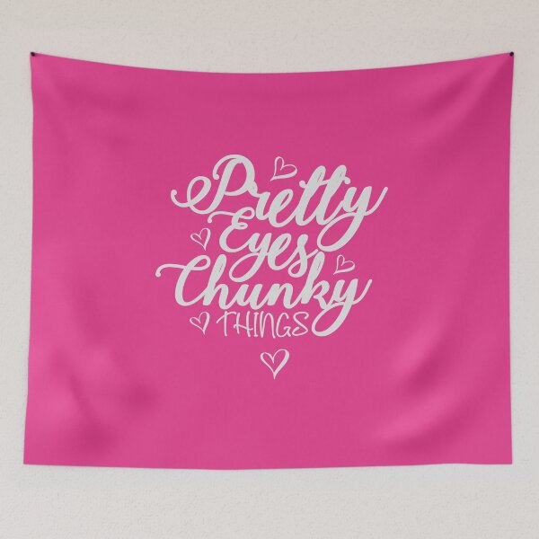 Item preview, Pretty Eyes Chunky Things ,Valentine's day, Funny New Baby,Glitter. designed and sold by comeonyassine21.