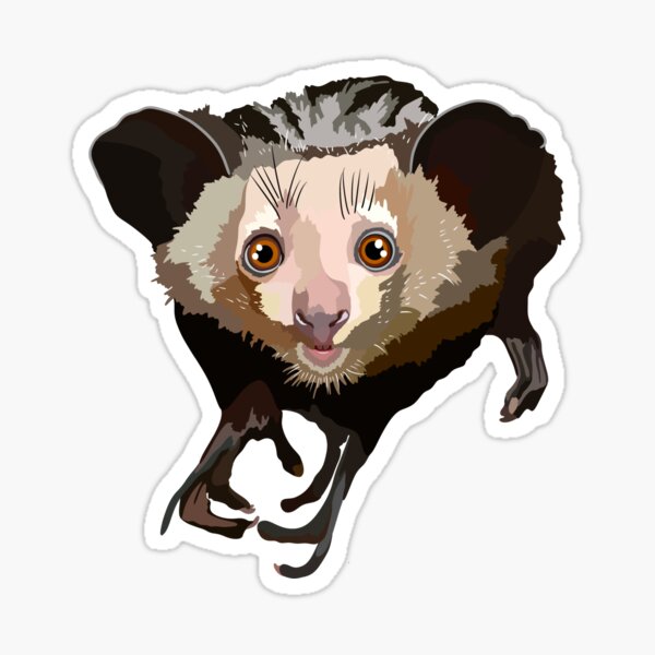 Item preview, A is for Aye Aye designed and sold by thezoogirl.