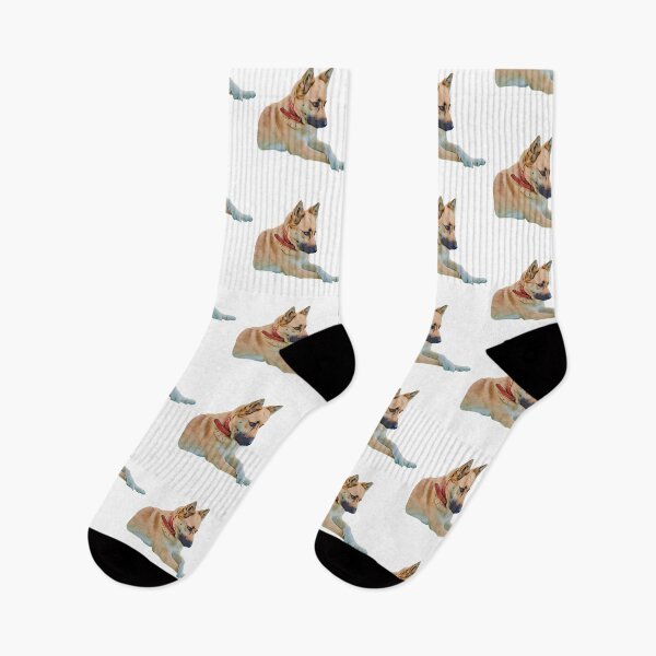 Item preview, Akita shepherd dog cartoon design designed and sold by BayRosePets.