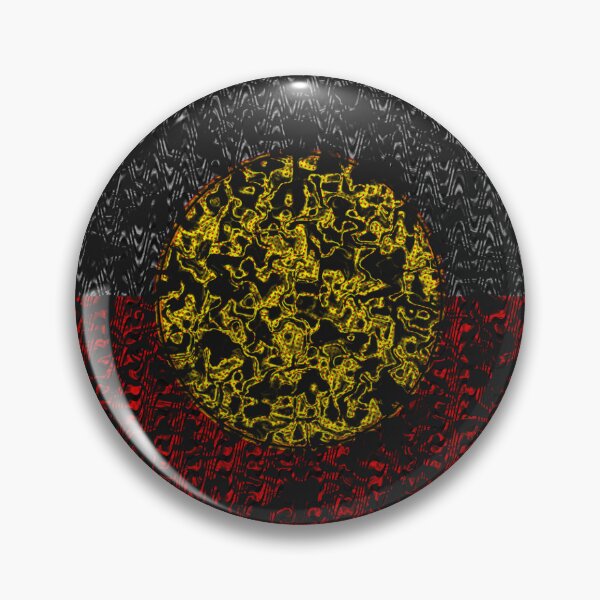 Item preview,  AMAZING  AUSTRALIAN ABORIGINAL FLAG  ART EXPRESSION WITH DOTS AND WAVES-15. designed and sold by Ralek.