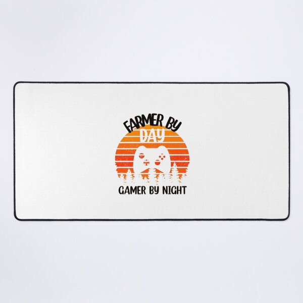 Item preview, Farmer by day gamer by night designed and sold by Mr Wolf.