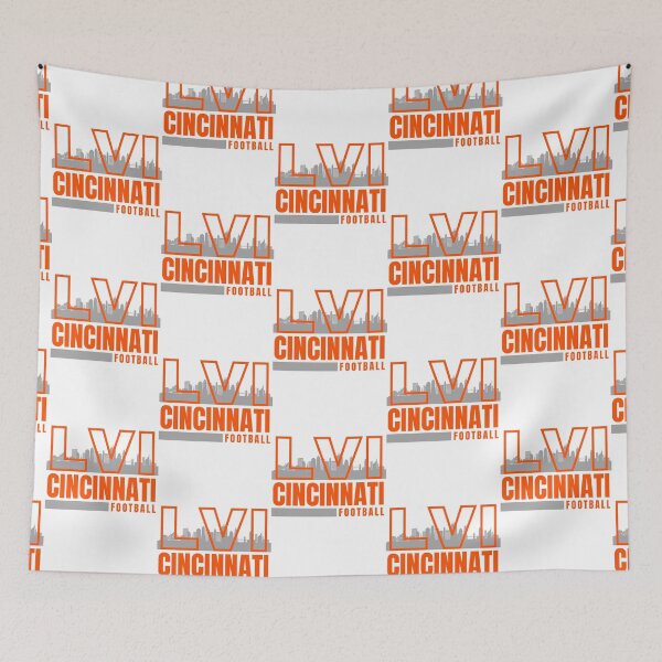 Item preview,  Joe Burrow Bengals Cincinnati Football Orange Gray Super Bowl LVI Apparel Cincinnati Bengals  designed and sold by CameronBischoff.