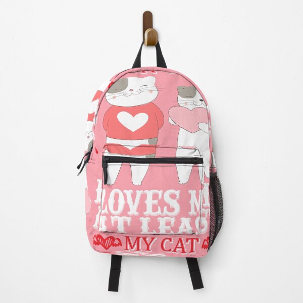 Item preview, At Least My Cat Loves Me - unique valentine design designed and sold by Froyd Wess.