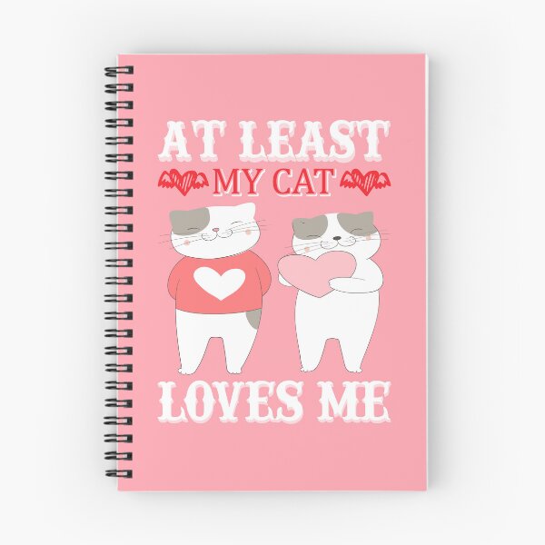 Item preview, At Least My Cat Loves Me - unique valentine design designed and sold by Froyd Wess.