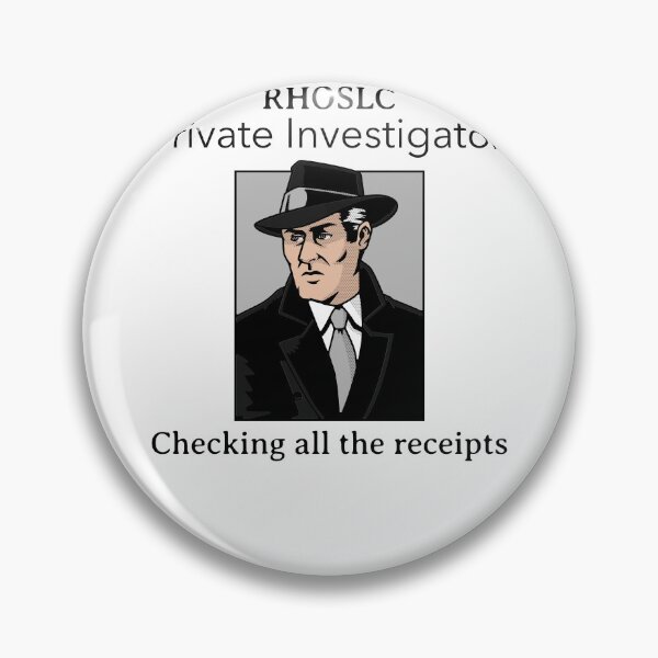Item preview, Meredith Marks' private investigator designed and sold by SundaeSweet.